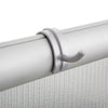 Safco Rumba Whiteboard Screen Accessories, For Safco Rumba Whiteboard Collaboration Screen, Tablet Hooks, Silver, 2/Pack
