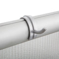 Safco Rumba Whiteboard Screen Accessories, For Safco Rumba Whiteboard Collaboration Screen, Tablet Hooks, Silver, 2/Pack