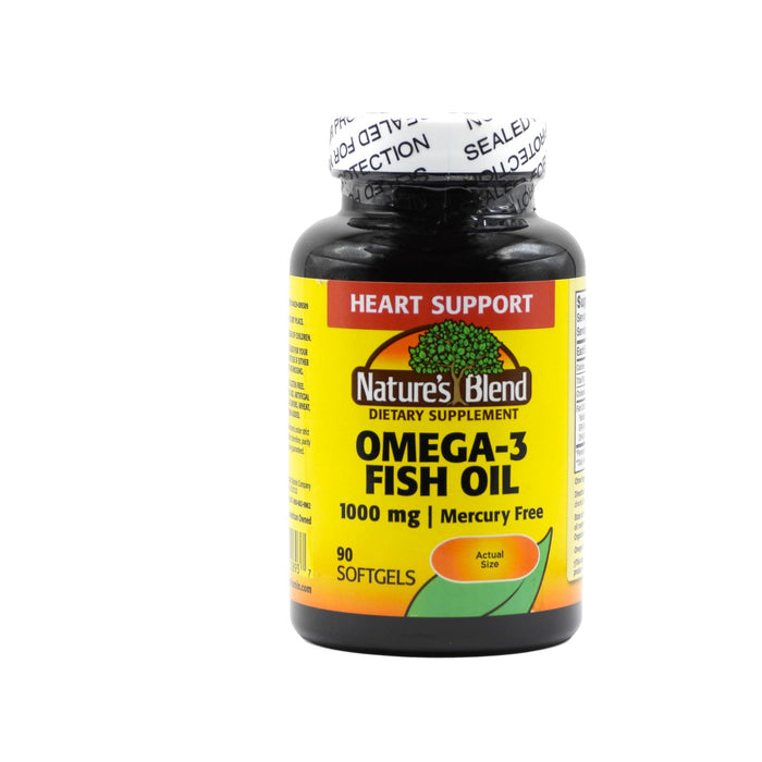 Nature's Blend Omega 3 1000 Mg Softgels 90 Ct by Pasteur Pharmacy