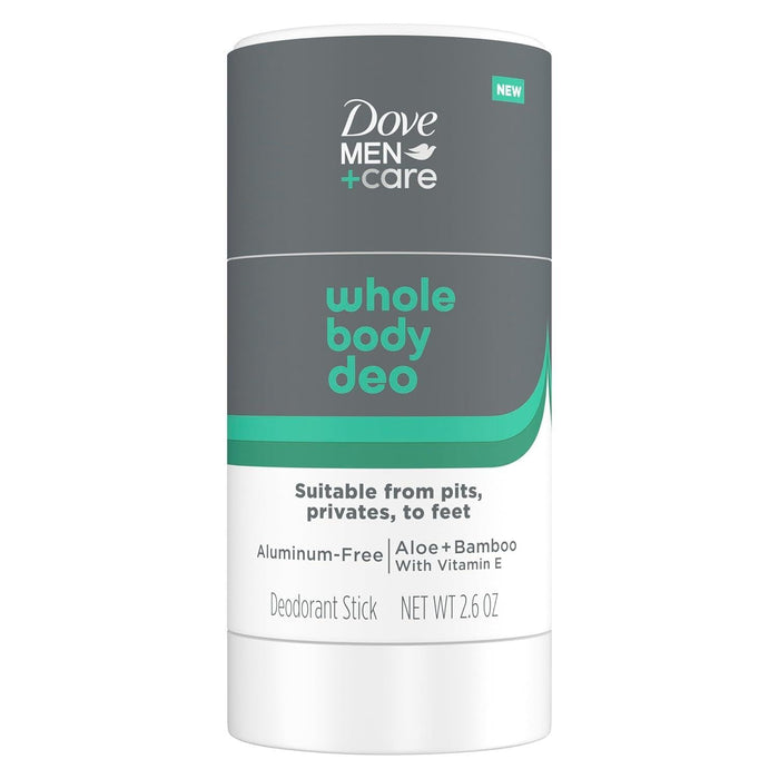 Dove Men+Care Aloe & Bamboo Whole Body Deodorant Stick - 2.6oz by Pasteur Pharmacy