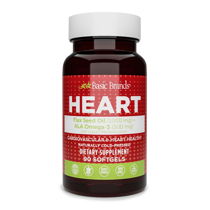 Basic Organics Flax Seed Oil Softgels by Pasteur Pharmacy