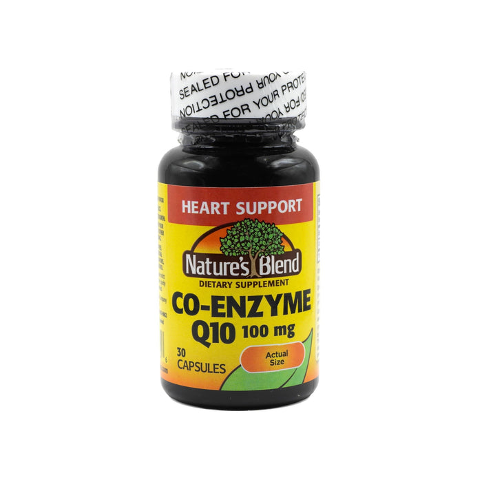 Nature's Blend S Coenzyme Q10 100 Mg 30 Capsules by Pasteur Pharmacy