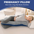 U-Shaped Maternity Pillow – Full Body Support by DailySale