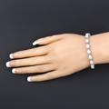 Natural Opal Tennis Bracelet by Fine Color Jewels