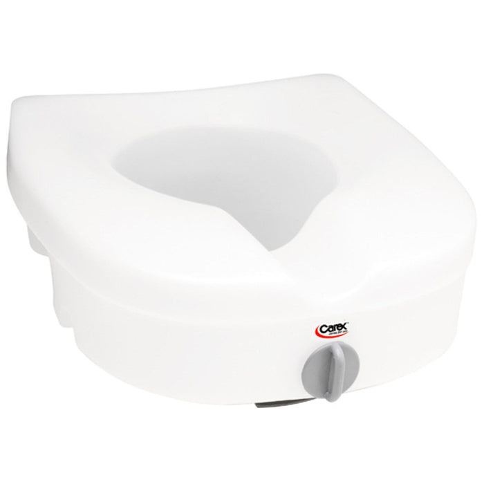 Carex E-Z Lock Raised Toilet Seat Without Handles by Pasteur Pharmacy