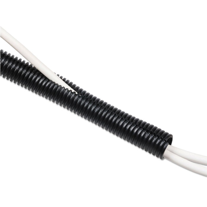 D-Line Cable Tidy Tube, 1" Diameter x 43" Long, Black