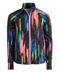 Id Ideology Big Girls Printed Zipper Jacket by Vanessa Jane