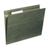 Smead Hanging Folders, Letter Size, 1/3-Cut Tabs, Standard Green, 25/Box