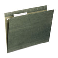 Smead Hanging Folders, Letter Size, 1/3-Cut Tabs, Standard Green, 25/Box