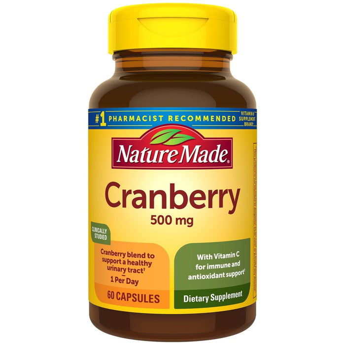 Nature Made Cranberry 500mg Capsules - 60ct by Pasteur Pharmacy