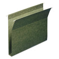 Smead Box Bottom Hanging File Folders, 1" Capacity, Letter Size, Standard Green, 25/Box