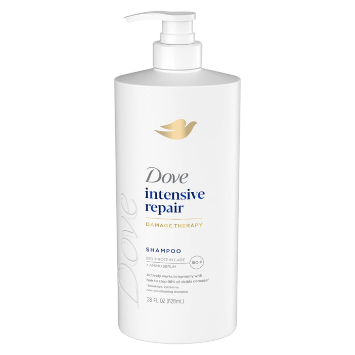 Dove Intensive Repair Shampoo for Damaged Hair with Bio-Restore Complex, 28 oz (Value Size) by Pasteur Pharmacy