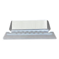 Smead Poly Index Tabs and Inserts For Hanging File Folders, 1/5-Cut, White/Clear, 2.25" Wide, 25/Pack