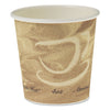 Dart Single Sided Poly Paper Hot Cups, 4 oz, Mistique Design, 1,000/Carton