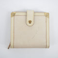 Louis Vuitton Ivory Suhali Compact Zippy Wallet #2055 by Bolt Boutique