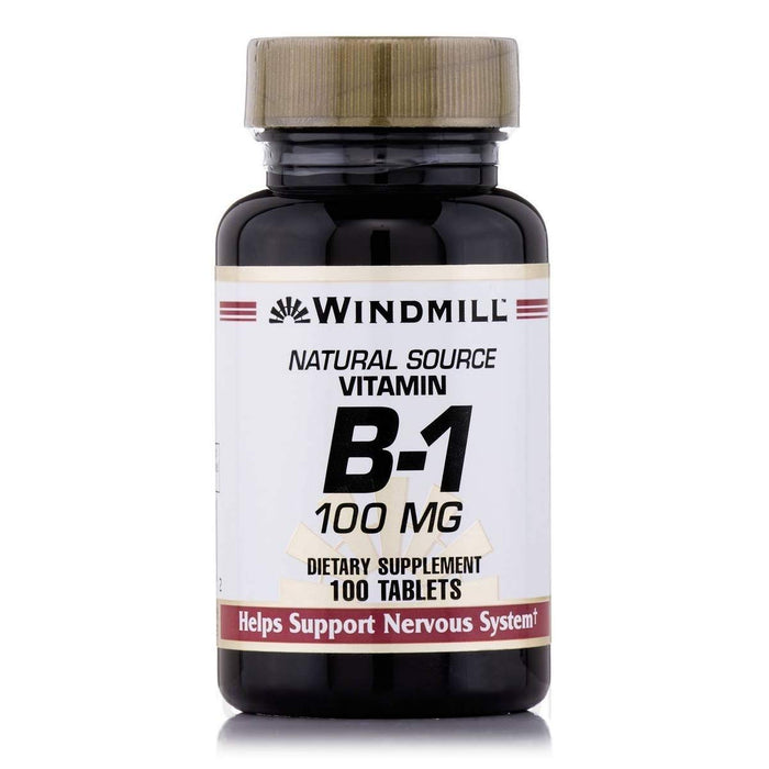 Windmill Vitamin B-1 100 Mg Tablets by Pasteur Pharmacy