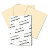 Springhill Digital Index Color Card Stock, 110 lb Index Weight, 8.5 x 11, Ivory, 250/Pack