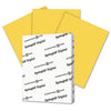 Springhill Digital Vellum Bristol Color Cover, 67 lb Bristol Weight, 8.5 x 11, Goldenrod, 250/Pack