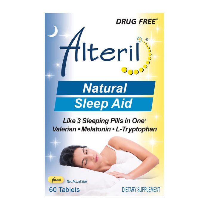 Alteril Sleep Aid All Natural Tablets With L-Tryptophan by Pasteur Pharmacy