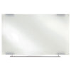 Iceberg Clarity Glass Dry Erase Board with Aluminum Trim, Frameless, 60 x 36