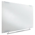 Iceberg Clarity Glass Dry Erase Board with Aluminum Trim, Frameless, 60 x 36