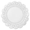 Hoffmaster Cambridge Lace Doilies, Round, 12", White, 1,000/Carton