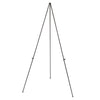 MasterVision Instant Easel, 61.5" High, Black, Steel, Lightweight