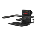 Kensington Adjustable Laptop Stand, 10" x 12.5" x 3" to 7", Black, Supports 7 lbs