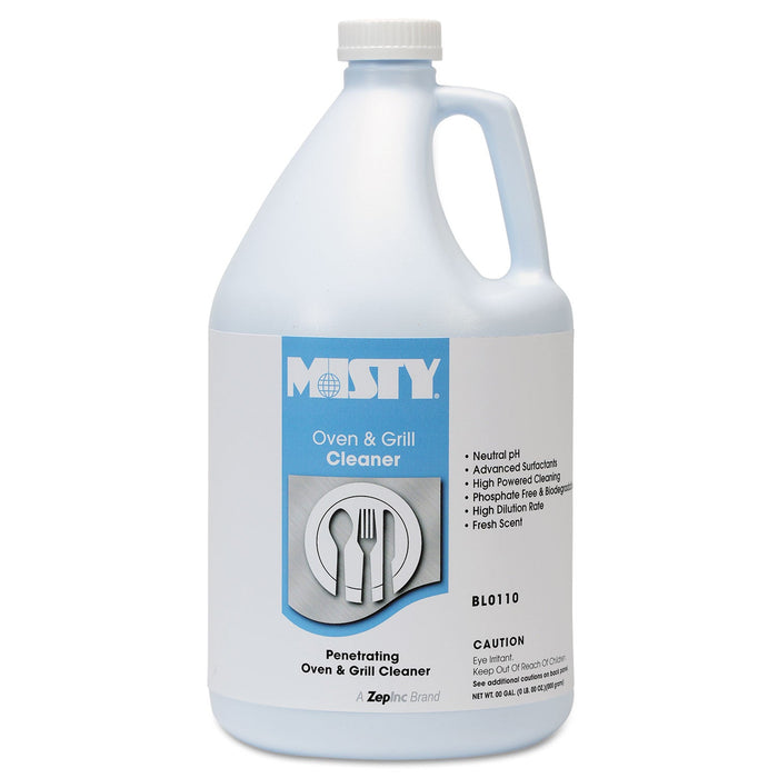 Misty Heavy-Duty Oven and Grill Cleaner, 1 gal Bottle