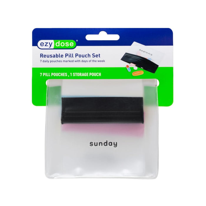 EZY Dose Reusable Pill Pouch Set by Pasteur Pharmacy