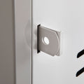 Safco Box Locker, 12w x 18d x 78h, Two-Tone Gray