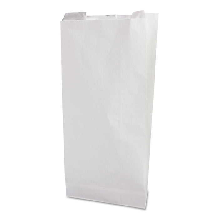 Bagcraft ToGo! Foil Insulator Deli and Sandwich Bags, 5.25" x 12", White Unprinted, 500/Carton