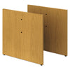 HON Preside Conference Table Panel Base, 28w x 27.75h, Harvest