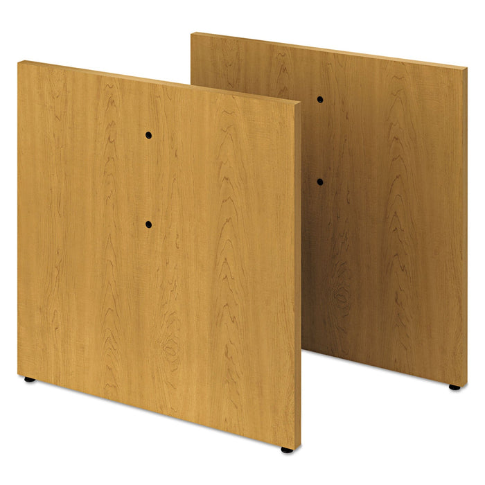 HON Preside Conference Table Panel Base, 28w x 27.75h, Harvest