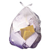 Heritage High-Density Waste Can Liners, 56 gal, 22 microns, 43" x 48", Natural, 150/Carton