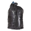 Trinity Plastics Low-Density Can Liners, 45 gal, 23" x 46", Black, 100/Carton