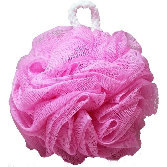 Kingsley Pink Nylon Body Wash Mesh Flower by Pasteur Pharmacy