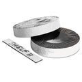 ZEUS Dry Erase Magnetic Label Tape, 1" x 50 ft, White