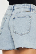 High Rise Crossover WB Shorts by Boutique 23