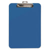 Mobile OPS Unbreakable Recycled Clipboard, 0.25" Clip Capacity, Holds 8.5 x 11 Sheets, Blue