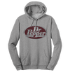 Dr Pepper Silver Logo Pullover Hooded Sweatshirt - Gray