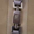 Gucci Gold Canvas / Metallic Brown Leather Jackie Shoulder Bag #2088 by Bolt Boutique