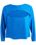 Love Fire Trendy Plus Size Cutout Top by Vanessa Jane