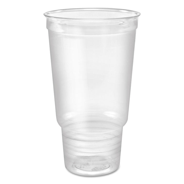 Dart Clear PET Cold Cups, 32 oz, Clear, 25/Bag, 20 Bags/Carton