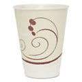 Dart Trophy Plus Dual Temp Symphony Perfect Pak Hot/Cold Drink Cups, 12 oz, Tan, 300/Carton