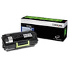 Lexmark 52D1X0L Return Program Extra High-Yield Toner, 45,000 Page-Yield, Black