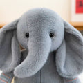 12" Elephant Plush Toy | Ultra-Soft Sensory Stuffed Animal | Nursery Keepsake by ozznekshoes