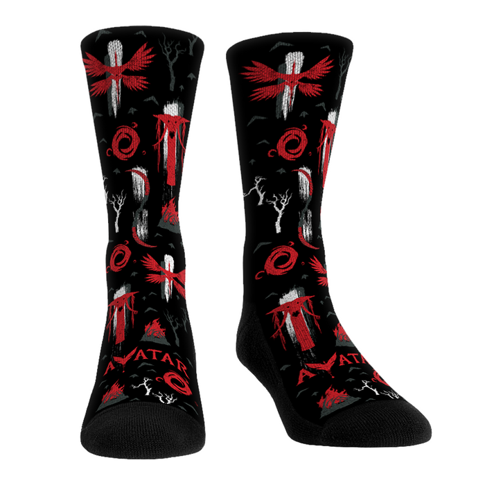 Avatar: Fire and Ash - Ash & Fire All-Over by Rock 'Em Socks