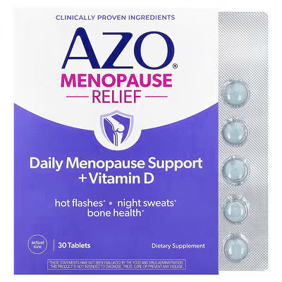 AZO MENOPAUSE RELIEF TB 30 by Pasteur Pharmacy