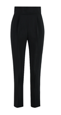 Pinko Natalia High-Waisted Cropped Trousers, Size 2 by Vanessa Jane